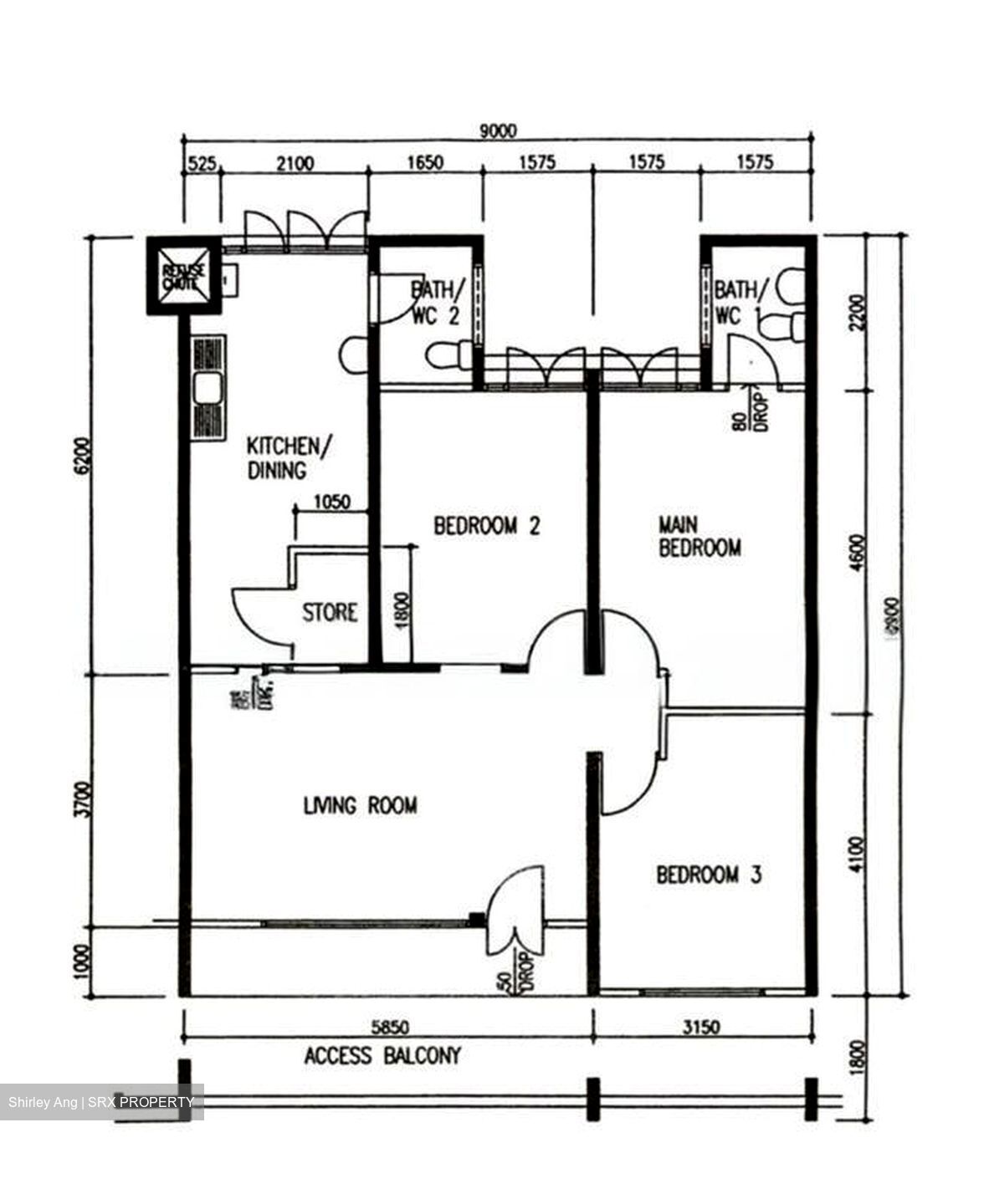 Blk 244 Yishun Sunshine (Yishun), HDB 4 Rooms #504280331